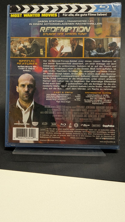 Redemption - blu-ray NEU OVP! Jason Statham
