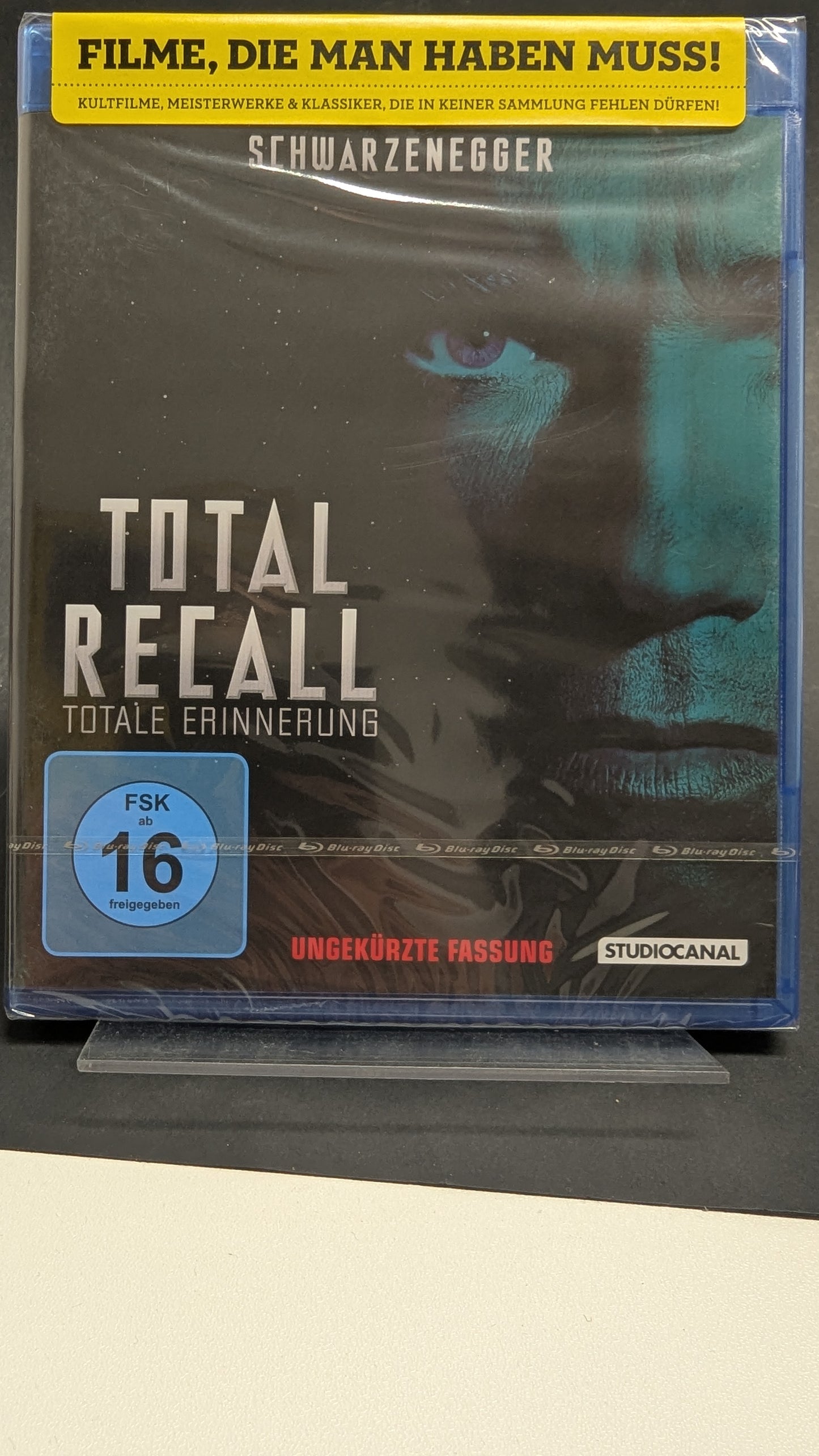 Total Recall - blu-ray NEU OVP! Arnold Schwarzenegger -uncut-