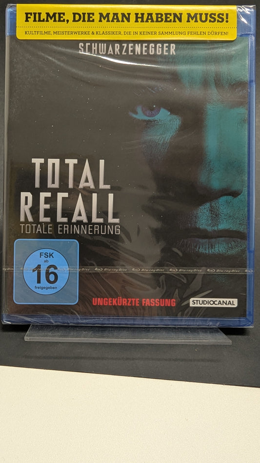 Total Recall - blu-ray NEU OVP! Arnold Schwarzenegger -uncut-