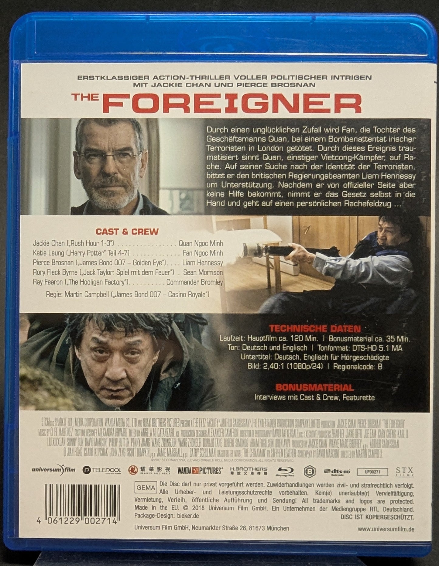 The Foreigner - blu-ray Jackie Chan