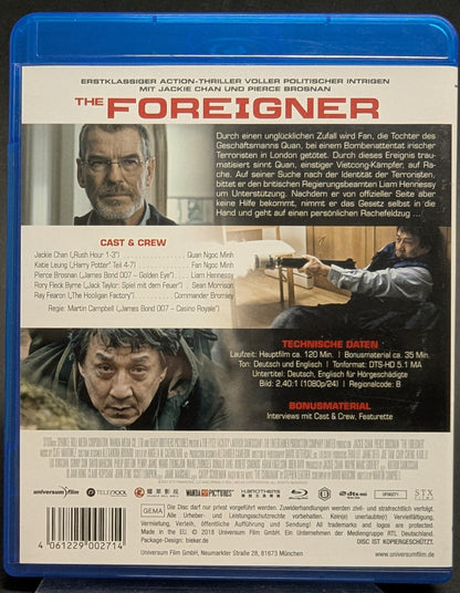The Foreigner - blu-ray Jackie Chan